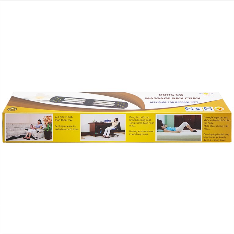 Dụng cụ massage bàn chân Duy Thành ngăn ngừa bệnh tật, phong thấp, thấp khớp (1 cái x 620gr)