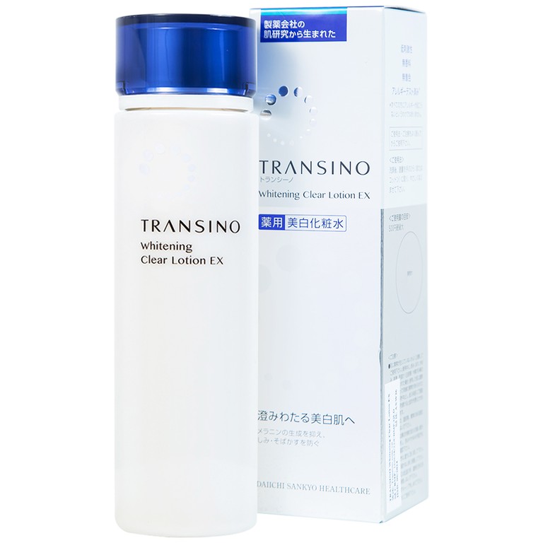 Nước hoa hồng Transino Whitening Clear Lotion EX dưỡng trắng da ngừa nám (150ml)