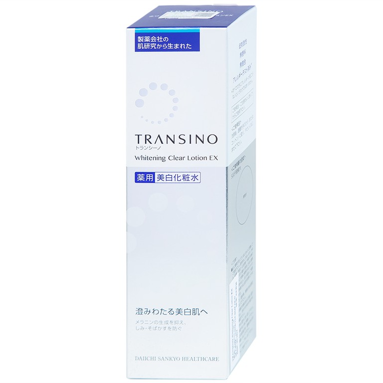 Nước hoa hồng Transino Whitening Clear Lotion EX dưỡng trắng da ngừa nám (150ml)