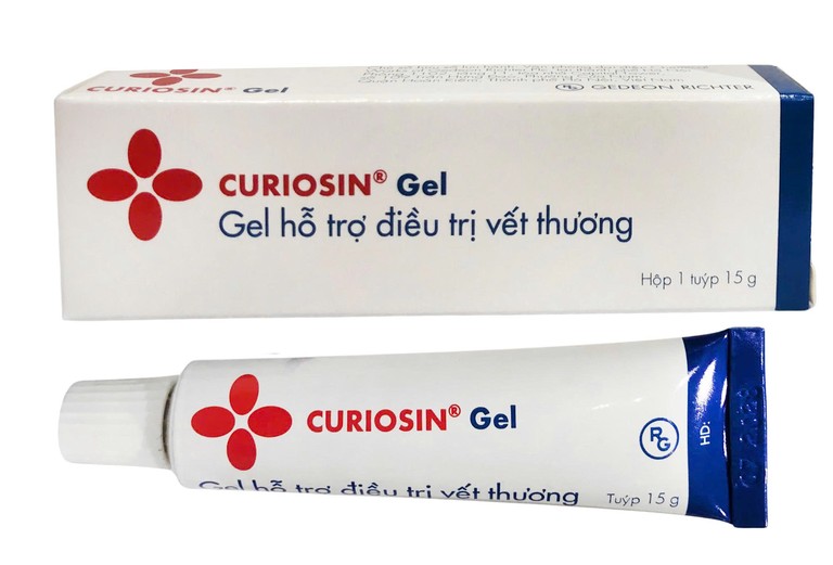 Gel Curiosin Gedeon làm lành vết loét ở chân, loét điểm tỳ, loét do tiểu đường (15g)