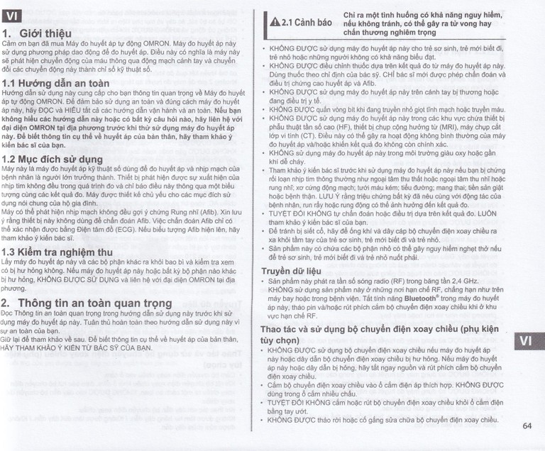 Máy đo huyết áp tự động Omron HEM-7361T cảnh báo đột quỵ