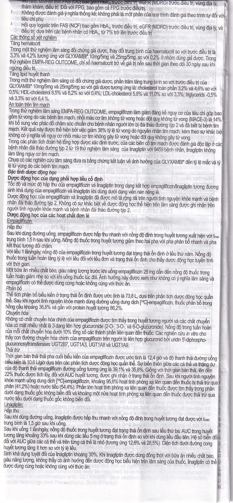 Thuốc Glyxambi 25mg/5mg Boehringer điều trị đái tháo đường típ 2 (3 vỉ x 10 viên)