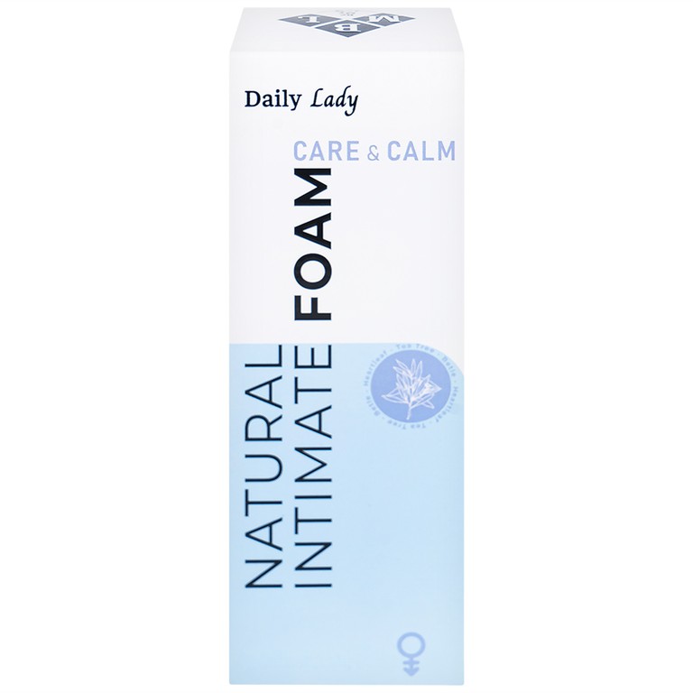 Dung dịch vệ sinh phụ nữ dạng bọt Daily Lady Care và Calm kháng viêm, giảm đau rát (100ml)