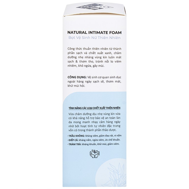 Dung dịch vệ sinh phụ nữ dạng bọt Daily Lady Care và Calm kháng viêm, giảm đau rát (100ml)