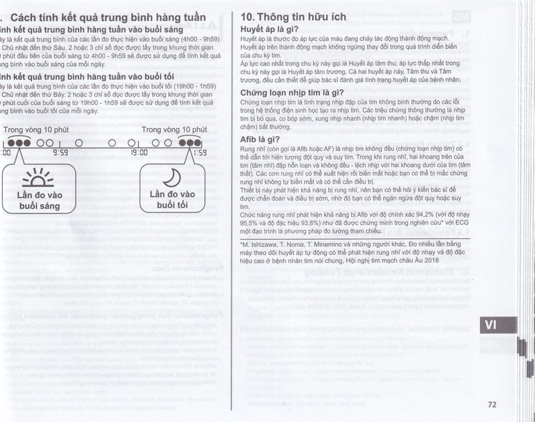 Máy đo huyết áp tự động Omron HEM-7361T cảnh báo đột quỵ