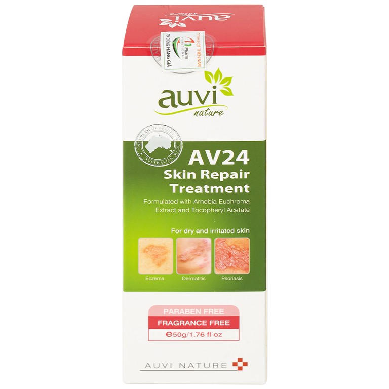 Kem dưỡng ẩm Auvi Nature AV24 Skin Repair Treatment 50g dành cho da khô và nhạy cảm