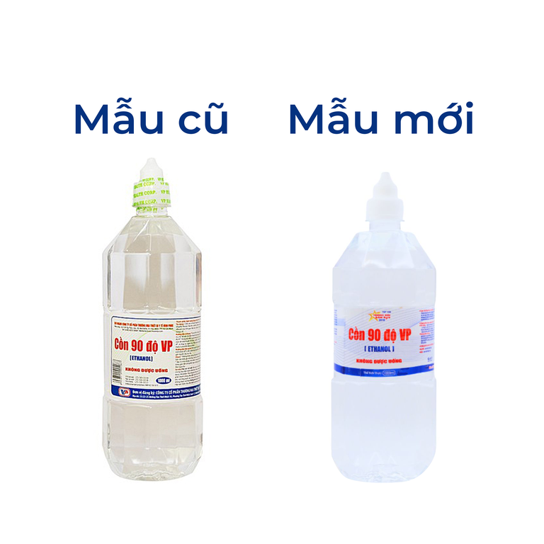 Cồn 90 độ Vĩnh Phúc tiệt trùng các dụng cụ y tế (1000ml)