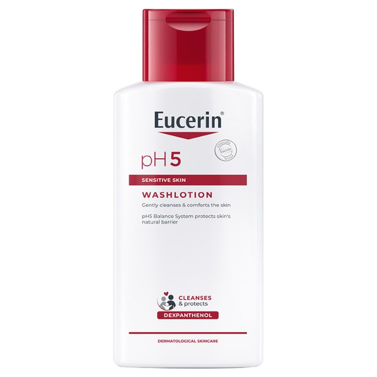 Sữa tắm Eucerin pH5 Washlotion làm sạch và dưỡng ẩm da cho da nhạy cảm (200ml)