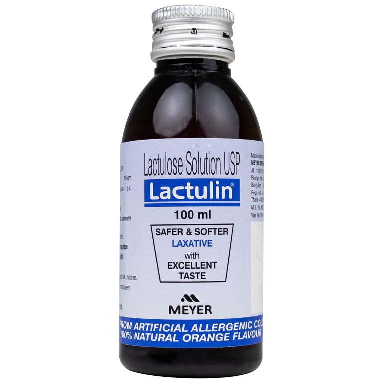 Thuốc Lactulin 10g Meyer giúp dự phòng và điều trị bệnh não do gan, táo bón mạn tính (100ml)