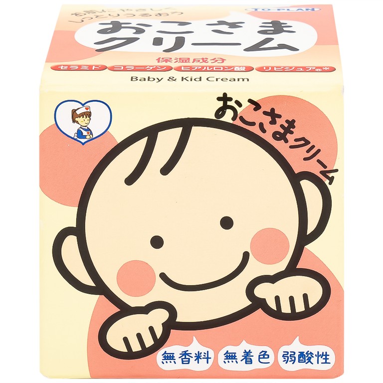 Kem bôi dưỡng ẩm cho bé To Plan Okosama Cream chống nứt nẻ da (110g)