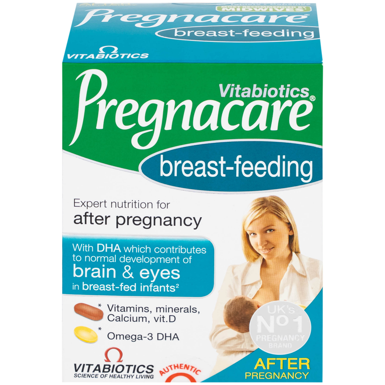 Viên uống Pregnacare Breast Feeding Vitabiotics bổ sung vitamin và khoáng chất cho phụ nữ cho con bú (6 vỉ x 14 viên)