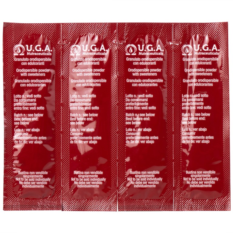 Sắt Ferrolip Uga hỗ trợ tạo hồng cầu, giúp giảm nguy cơ thiếu máu do thiếu sắt (20 gói)