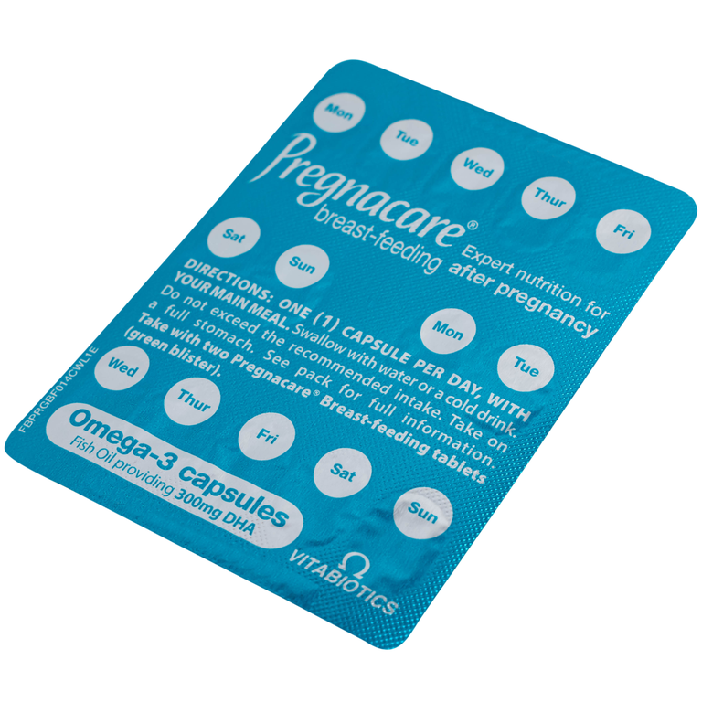 Viên uống Pregnacare Breast Feeding Vitabiotics bổ sung vitamin và khoáng chất cho phụ nữ cho con bú (6 vỉ x 14 viên)