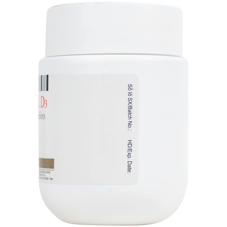 Viên nén Natecal D3 Italfarmaco điều trị và phục hồi thiếu vitamin D (60 viên)