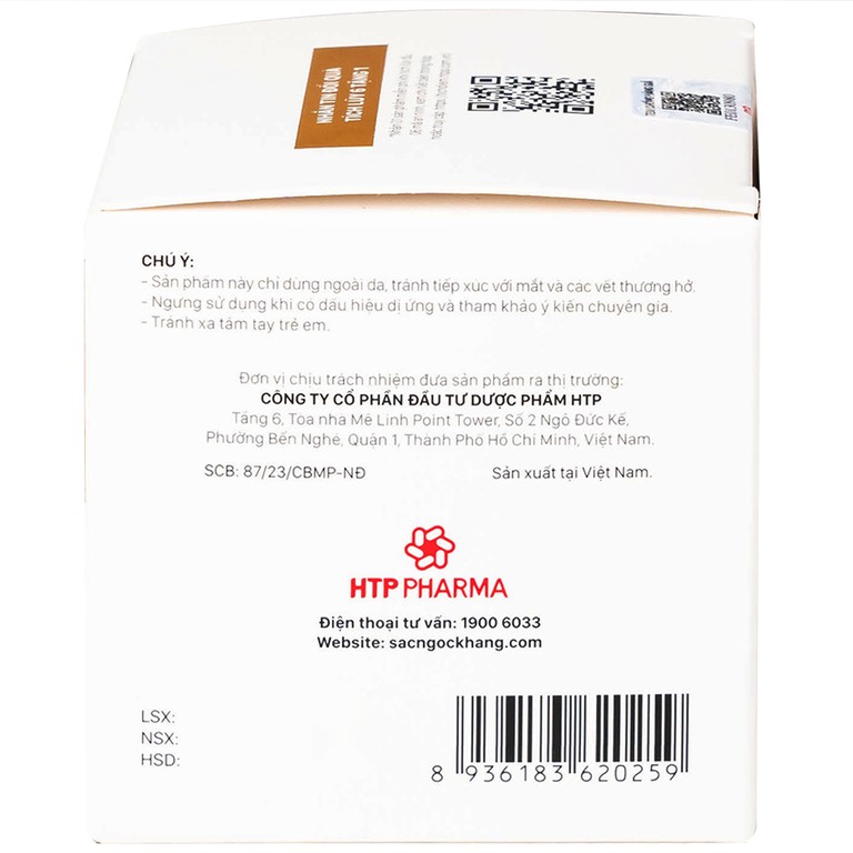 Kem bôi Sắc Ngọc Khang dưỡng da ban đêm, sáng da, mờ nám và dưỡng ẩm (30g)