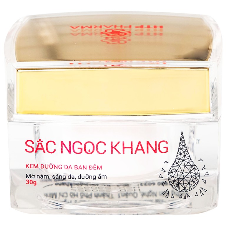 Kem bôi Sắc Ngọc Khang dưỡng da ban đêm, sáng da, mờ nám và dưỡng ẩm (30g)