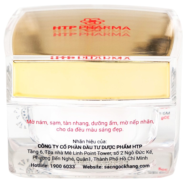 Kem bôi Sắc Ngọc Khang dưỡng da ban đêm, sáng da, mờ nám và dưỡng ẩm (30g)