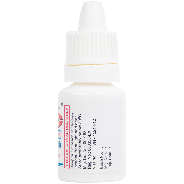 Thuốc Bralcib 3mg Atco điều trị các nhiễm khuẩn phần ngoài mắt do vi khuẩn nhạy cảm (5ml)