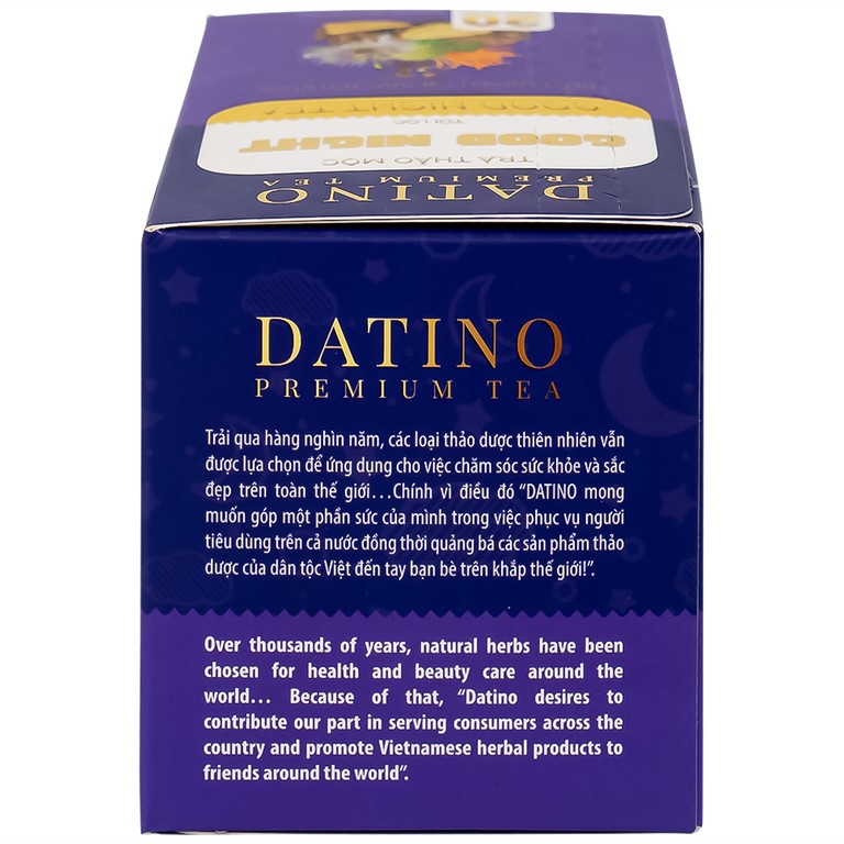 Trà Thảo Mộc Good Night Datino Premium Tea (20 túi lọc x 2g)