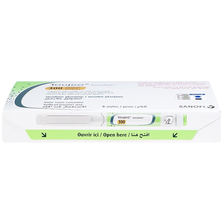 Thuốc tiêm Toujeo Solostar 300U/ml Sanofi điều trị đái tháo đường (5 cây)