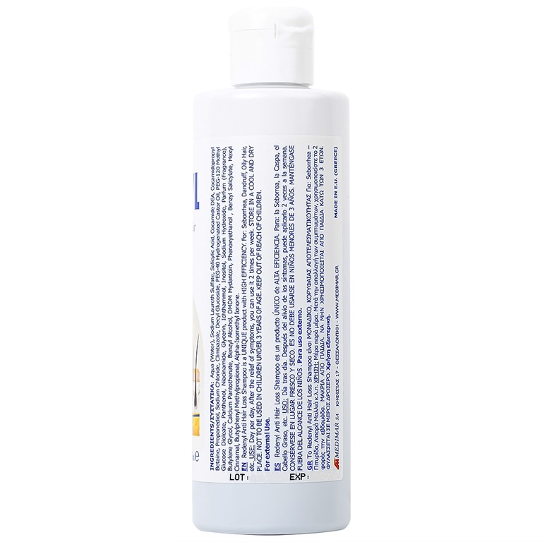 Dầu gội Redenyl Medimar chống rụng, kích thích mọc tóc (200ml)