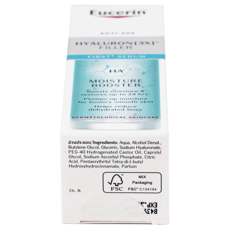 Tinh chất Eucerin Anti-Age Hyaluron-Filler Moisture Filler cấp ẩm ngăn ngừa lão hóa (30ml)