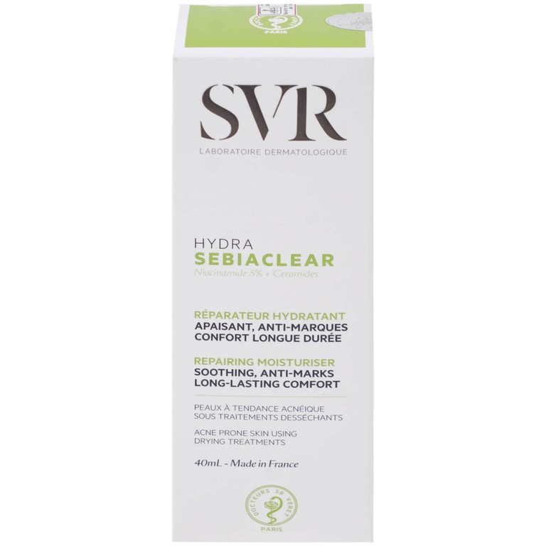 Kem bôi SVR Sebiaclear Hydra dưỡng ẩm cho da dầu mụn (40ml)