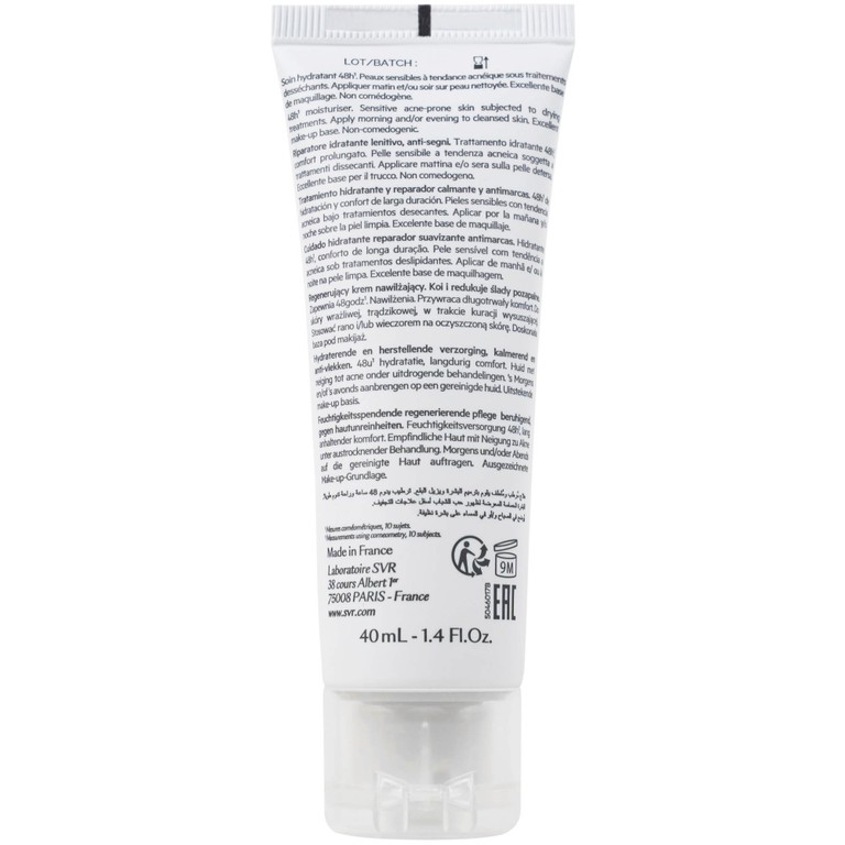 Kem bôi SVR Sebiaclear Hydra dưỡng ẩm cho da dầu mụn (40ml)