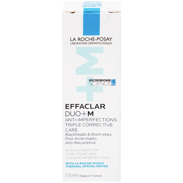 Kem bôi La Roche-Posay Effaclar Duo+M hỗ trợ giảm mụn (7.5ml)