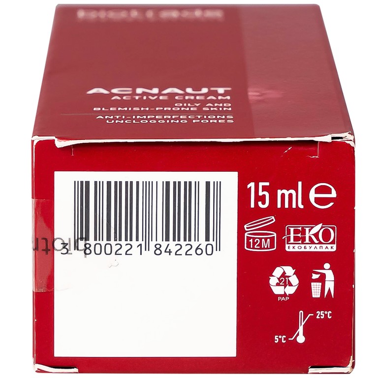 Kem bôi Biotrade Acnaut Active Cream hỗ trợ cải thiện mụn viêm (15ml)