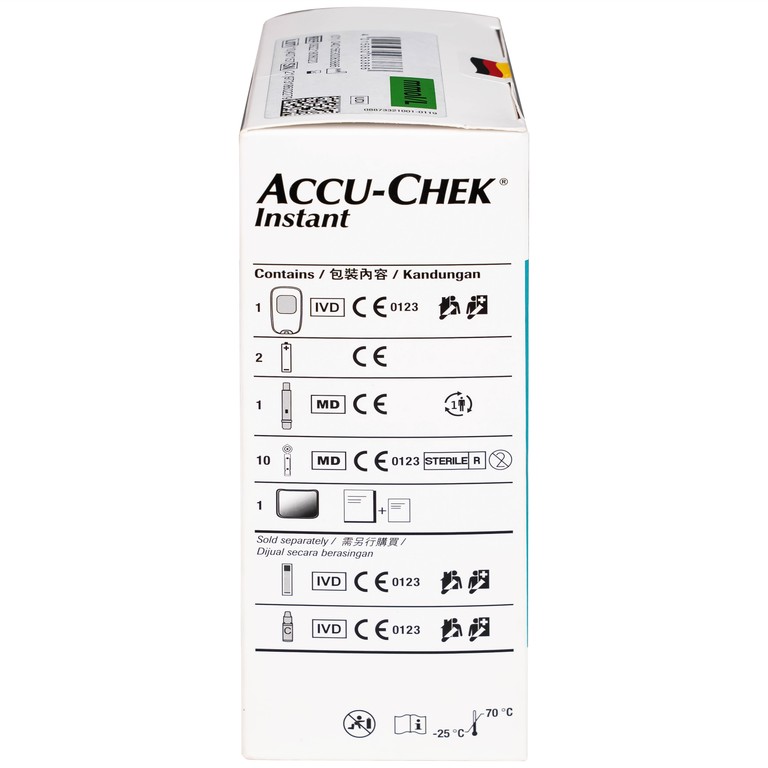 Máy đo đường huyết Accu-Chek Instant hỗ trợ theo dõi, kiểm soát lượng đường trong máu