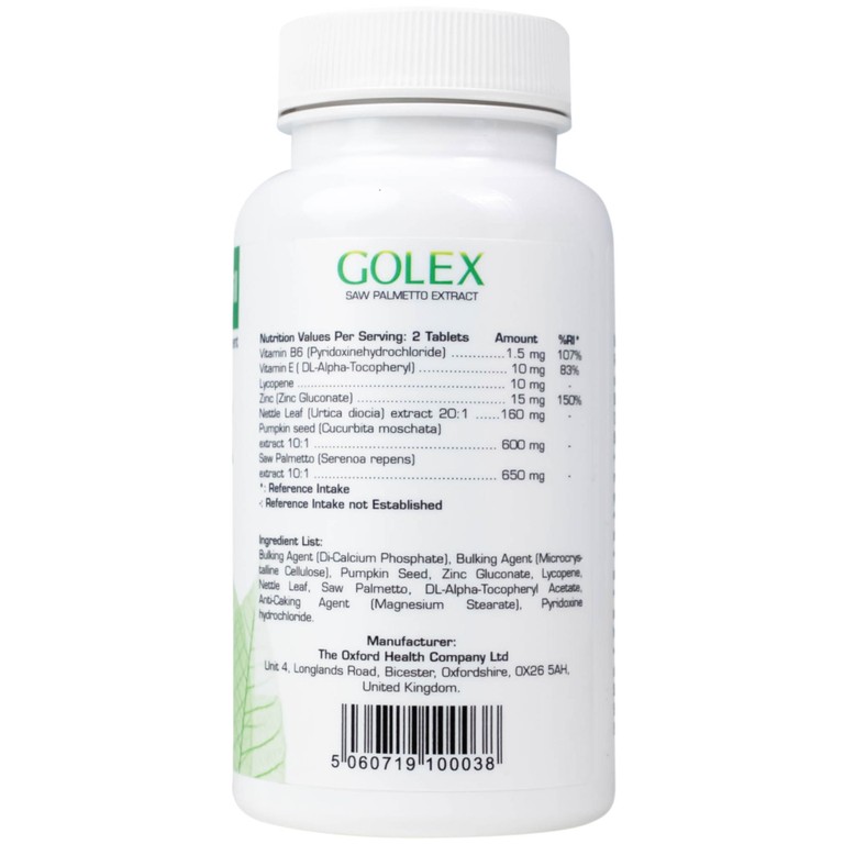 Viên uống Golex Ocavill hỗ trợ chống lại sự phình to của tuyến tiền liệt, cải thiện các rối loạn tiểu tiện (30 viên)