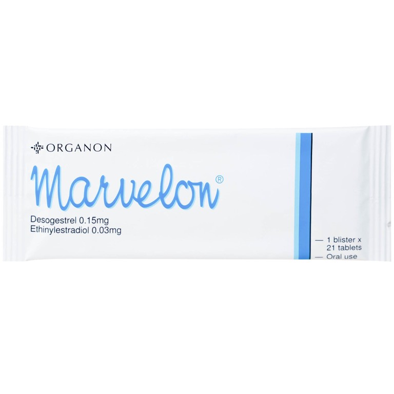 Thuốc tránh thai Marvelon Organon (3 vỉ x 21 viên)