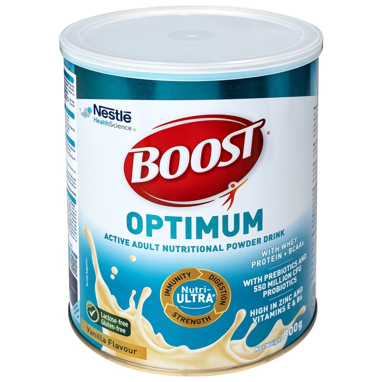 Sữa Boost Optimum Nestlé bổ sung vitamin, khoáng chất cho cơ thể (800g)