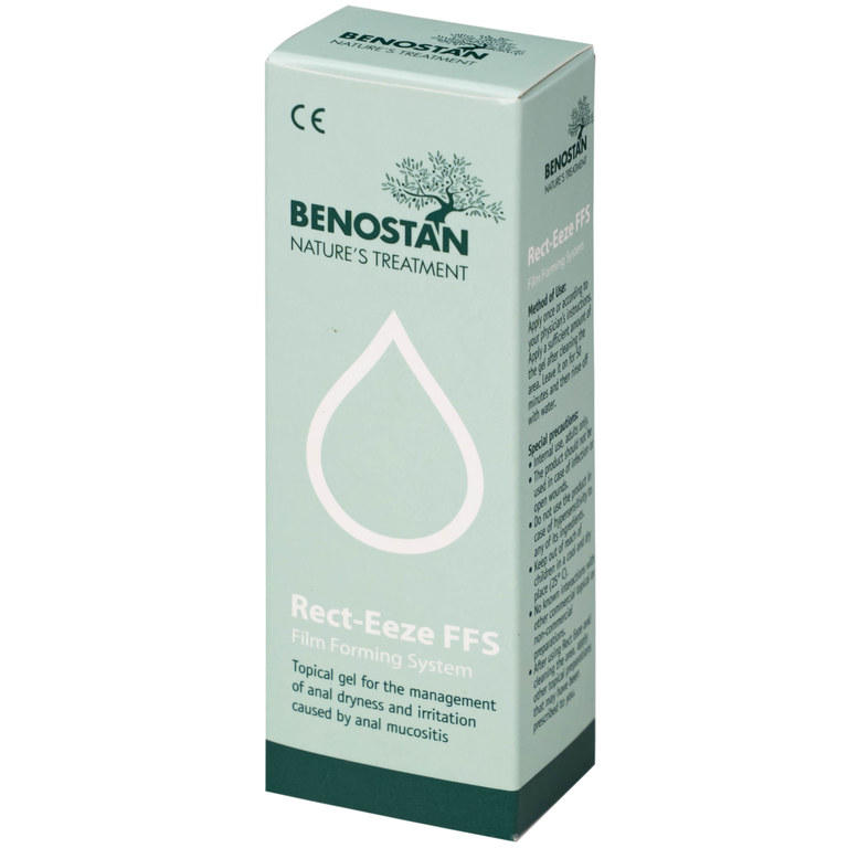 Gel bôi Benostan Rect-Eeze FFS kiểm soát khô và kích ứng niêm mạc hậu môn (30ml)