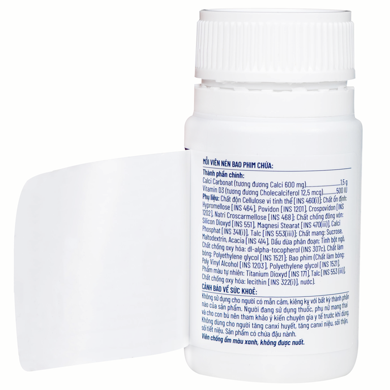 Viên uống Ostelin Calcium & Vitamin D3 Sanofi giúp tăng hấp thụ canxi, duy trì xương và răng chắc khỏe (30 viên)