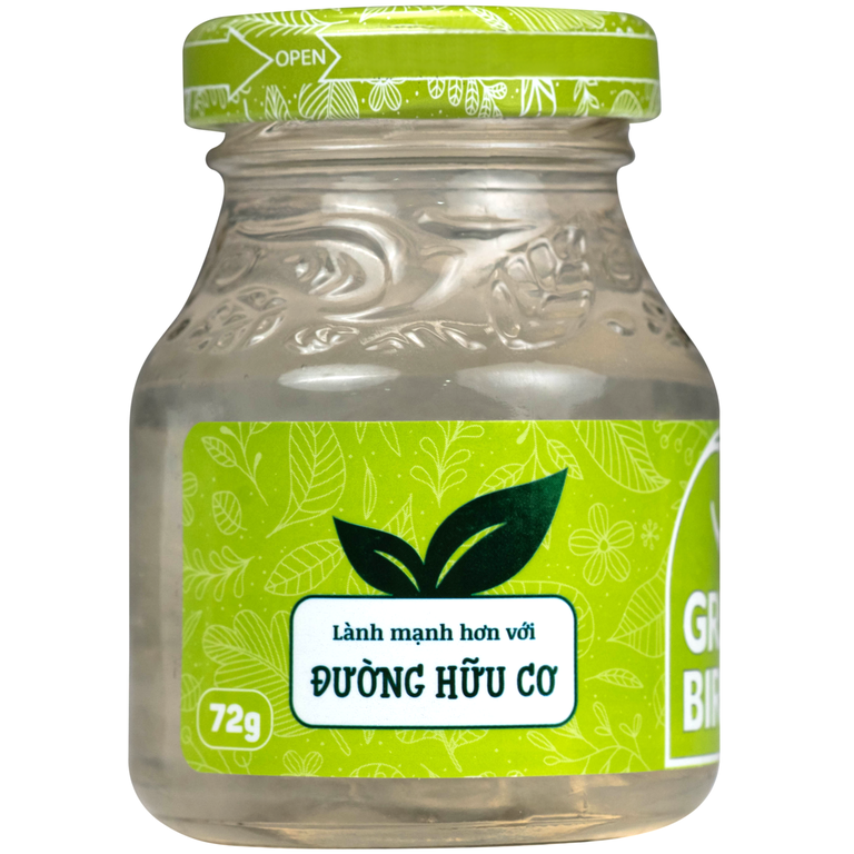 Nước Yến Sào Chưng Đường Phèn Greenbird (hũ 72g)