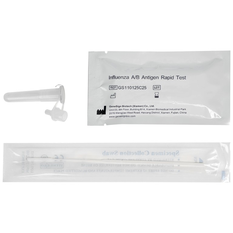 Kit Test Cúm A/B Genesign Hộp 25 kít