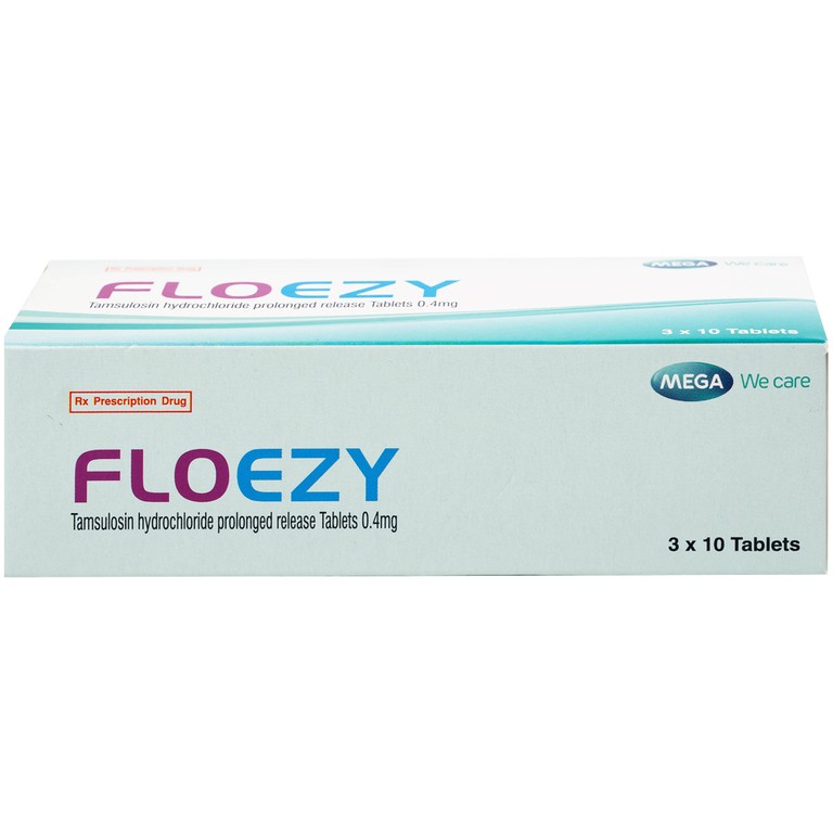 Thuốc Floezy 0.4mg MEGA We care điều trị triệu chứng của đường tiểu dưới (3 vỉ x 10 viên)
