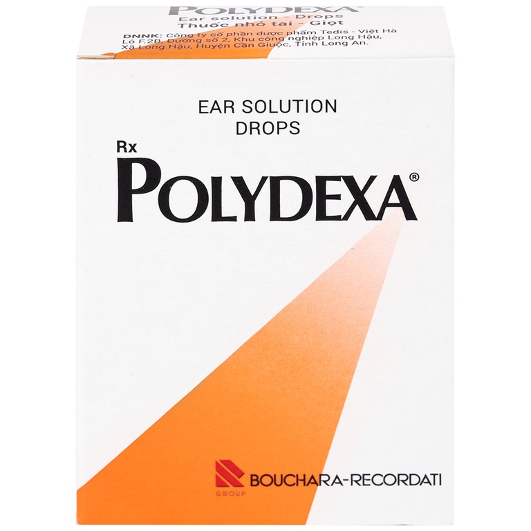 Thuốc Polydexa Bouchara điều trị viêm tai ngoài (10.5ml)