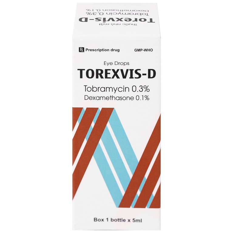 Thuốc nhỏ mắt Torexvis 0,3% Gia Nguyễn phòng và điều trị viêm và ngăn ngừa nhiễm khuẩn (5ml)