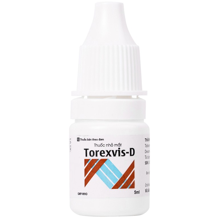 Thuốc nhỏ mắt Torexvis 0,3% Gia Nguyễn phòng và điều trị viêm và ngăn ngừa nhiễm khuẩn (5ml)