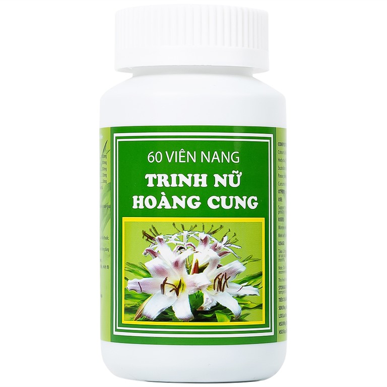 Viên uống Trinh Nữ Hoàng Cung Dolexphar hỗ trợ giảm sự tiến triển của u xơ tử cung (60 viên)