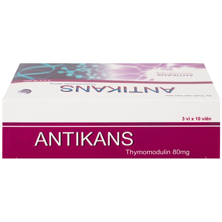 Thuốc Antikans Armephaco hỗ trợ tăng cường hệ miễn dịch (3 vỉ x 10 viên)