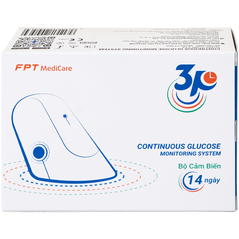 Bộ cảm biến máy đo đường huyết liên tục 3P cho bệnh nhân mắc bệnh tiểu đường