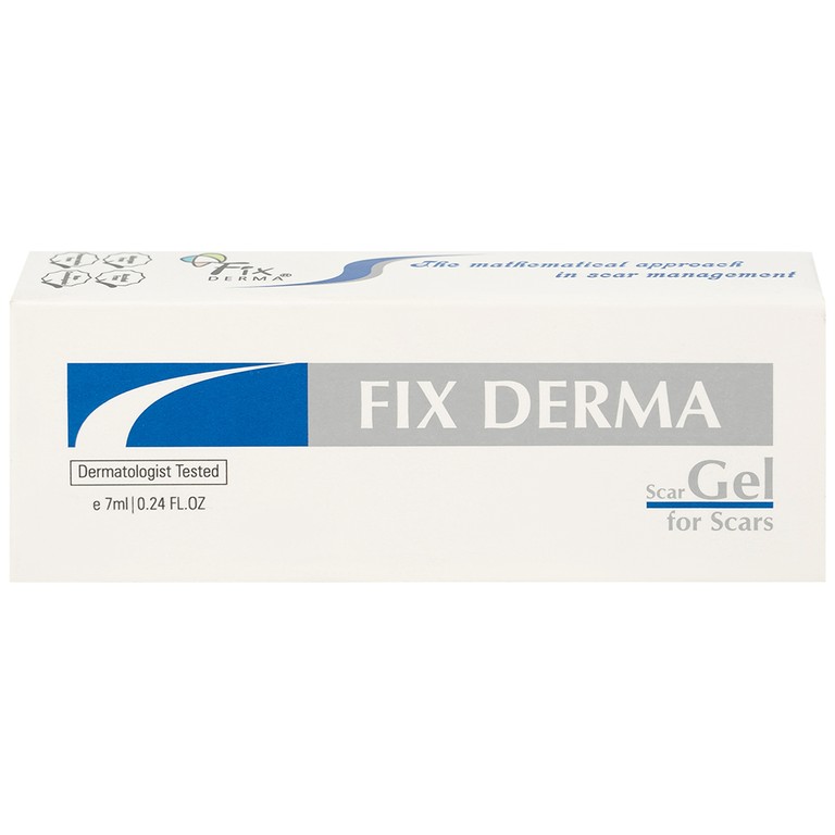 Kem bôi Fixderma Scar Gel hỗ trợ làm mờ vết sẹo, dưỡng ẩm da (7ml)