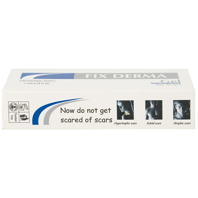 Kem bôi Fixderma Scar Gel hỗ trợ làm mờ vết sẹo, dưỡng ẩm da (7ml)