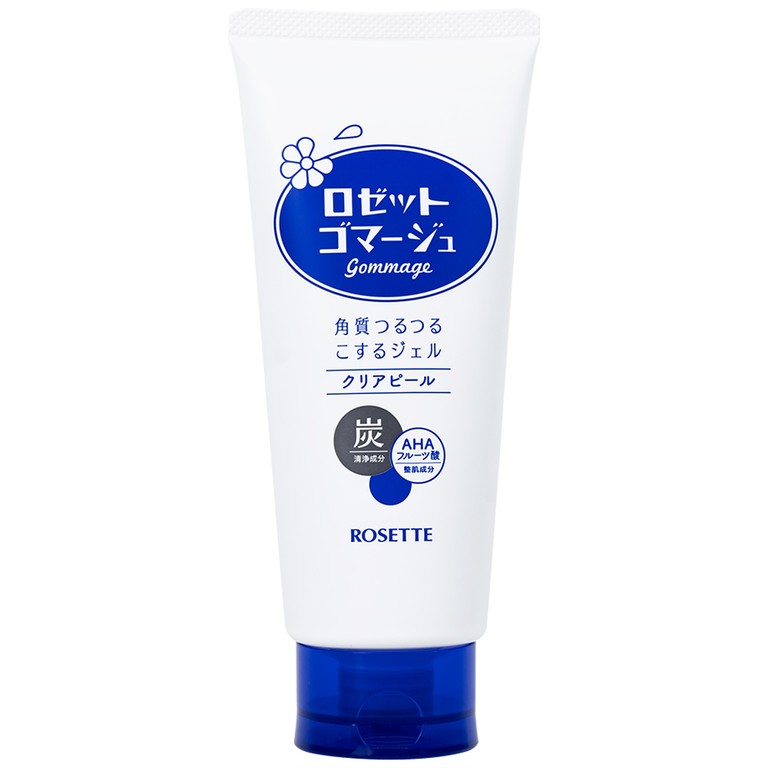 Gel tẩy tế bào chết Rosette Gommage Clear Peel thu nhỏ lỗ chân lông, làm sạch sâu (180g)