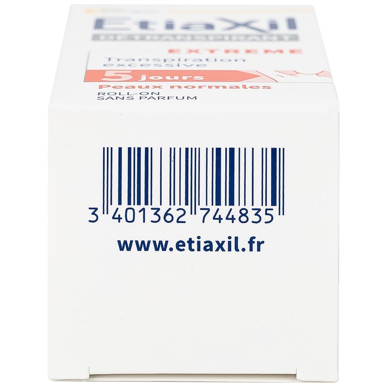 Lăn khử mùi Etiaxil Detranspirant Extreme Peaux Normales giúp khử mùi cơ thể (15ml)