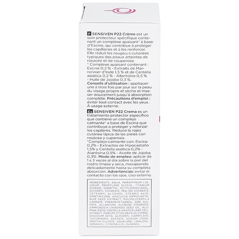 Kem bôi Canova Sensiven P22 Soothing Cream Sifarma làm dịu da, dưỡng ẩm cho da nhạy cảm (50ml)